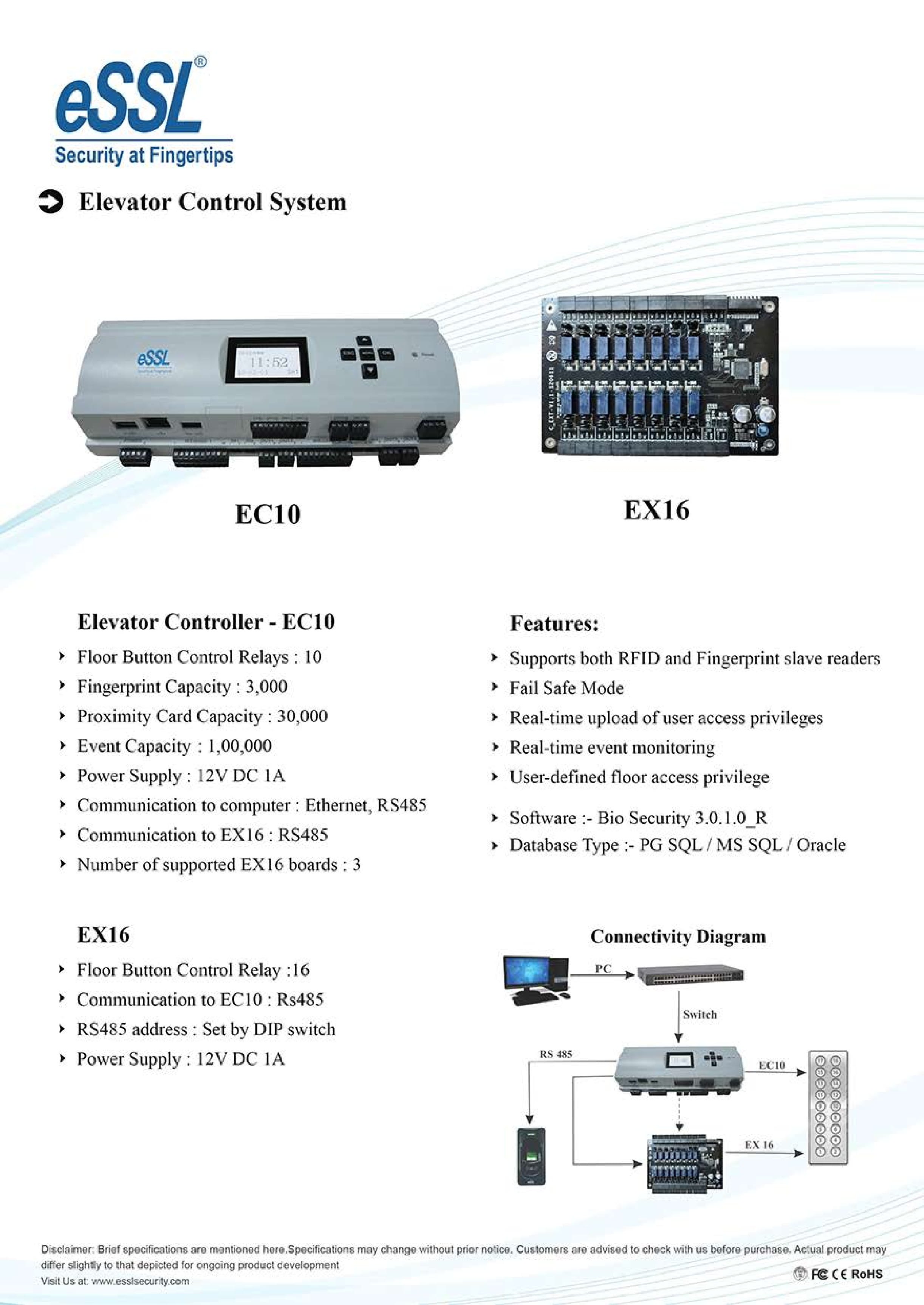 ESSL EC10-EC16 lift